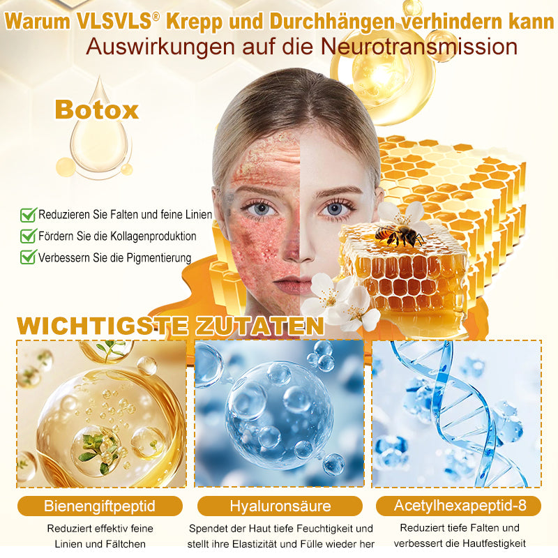 Hergestellt und versendet aus Deutschland ✨VLSVLS® BIENENGIFT Hautregenerationscreme 🔥 LETZTER TAG 80 % RABATT🌟