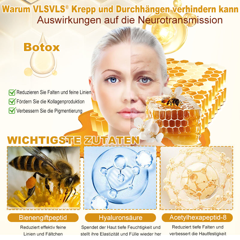 Hergestellt und versendet aus Deutschland ✨VLSVLS® BIENENGIFT Hautregenerationscreme 🔥 LETZTER TAG 80 % RABATT🌟